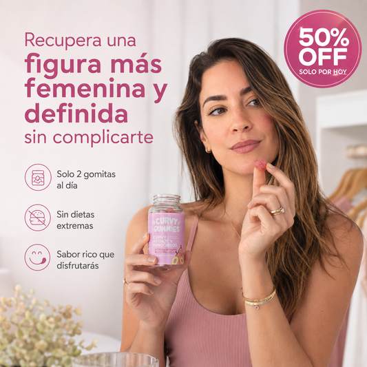 CURVY GUMMIES | LAS GOMITAS DE TU FIGURA SOÑADA | 160 GOMITAS